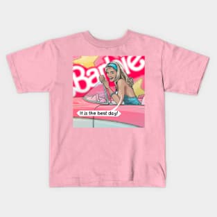 barbie the movie Kids T-Shirt